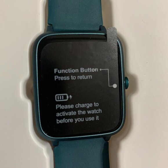 NEW Smart Watch Green-X2 ID205L Fitness Health Tracker Bluetooth Letscom w/ Box - Picture 4 of 12